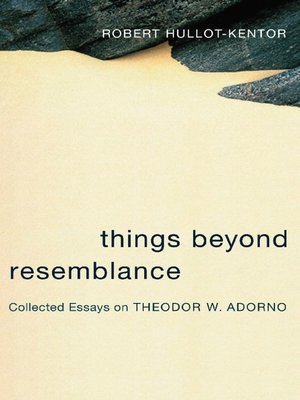cover image of Things Beyond Resemblance